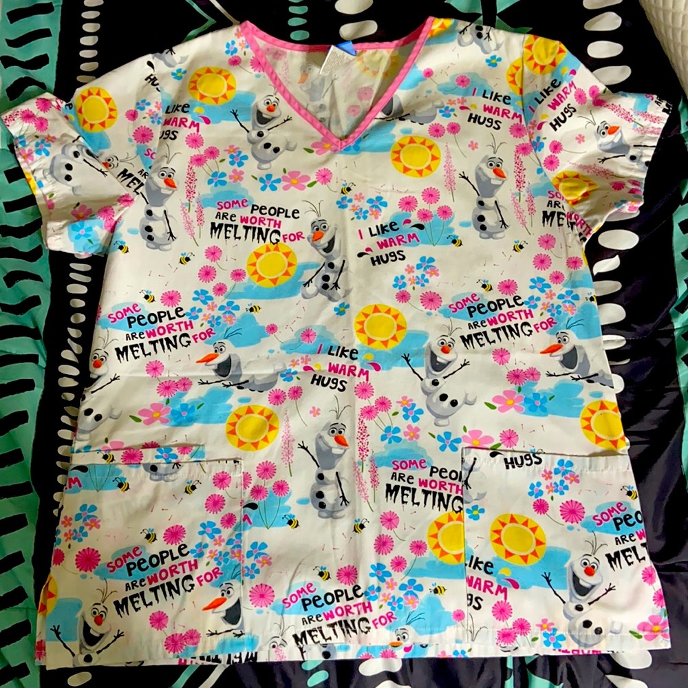 Scrub top